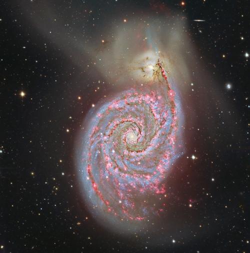 螺旋星系m51