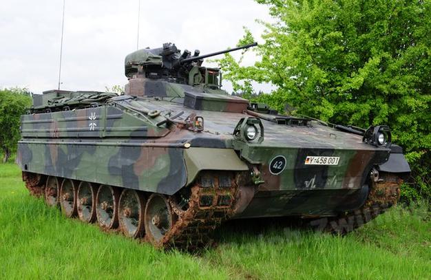 世界上最现代化的步兵战车黄鼠狼marder 1a5和1a5a1|导弹|机枪|marder