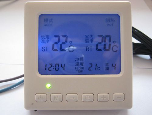 地暖温控器 电暖温控器 电热膜温控器电采暖温控器发热电缆控制器