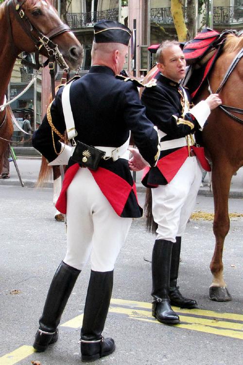 法国龙骑兵仪仗队,着装比较有特色 2