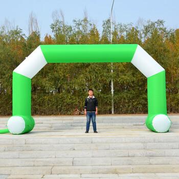 充气拱门开业活动卡通五边形户外庆典比赛马拉松定制喷绘彩虹气模6米