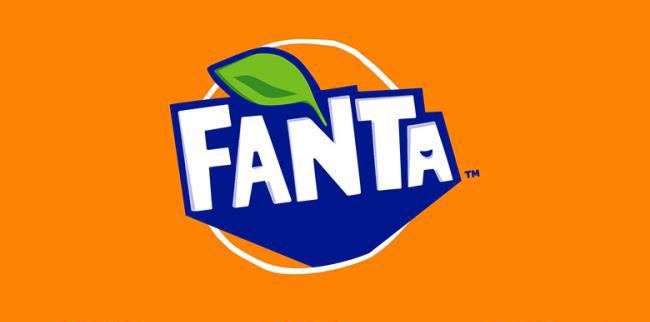 太艳丽芬达fanta完整的logo设计和包装设计来啦