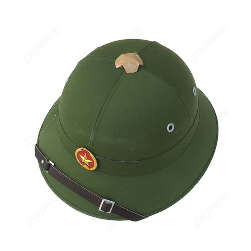 越南头盔 中山盔 凉盔 战争影视道具盔帽男女帽子