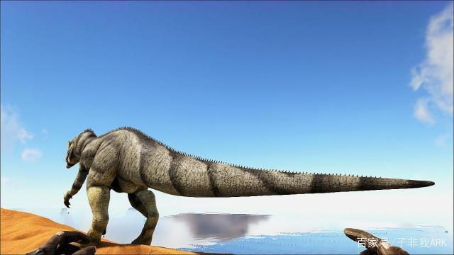 方舟生存进化:侏罗纪真正的王者,恐龙的国王,食蜥王龙伟岸登场