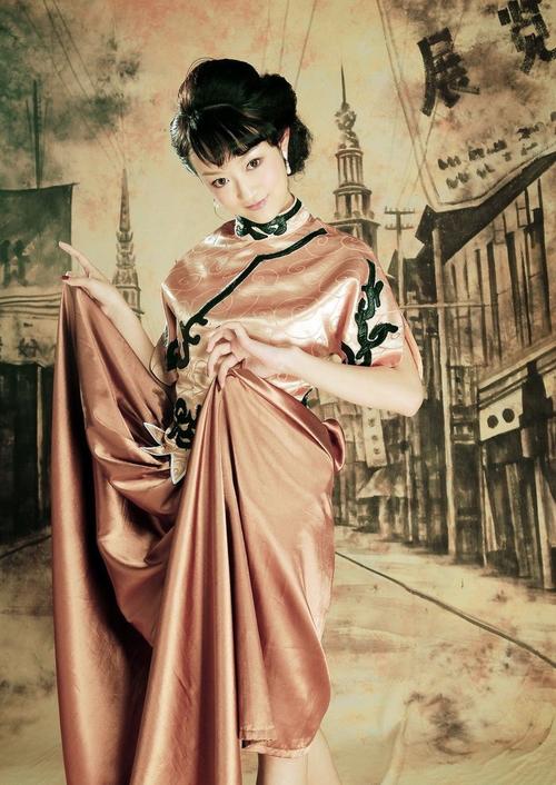 老上海旗袍美女