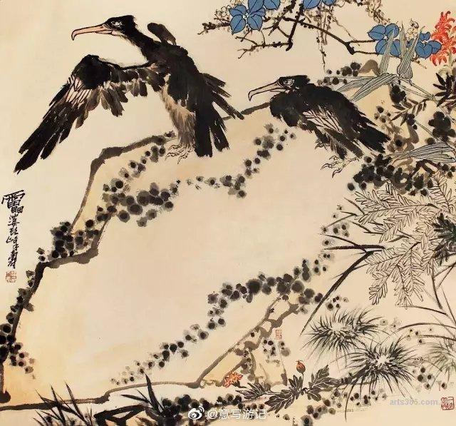 潘天寿中国画作品