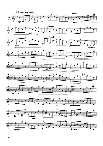 《开塞小提琴练习曲36首》,适合初学小提琴的学生.