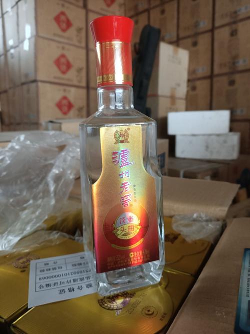2014年产5泸州老窖淡雅头曲52度浓香型500ml6瓶整箱装纯粮白酒高度