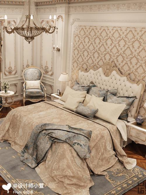 法式奢华78令人惊艳的公主卧室