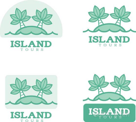 岛的图标设计