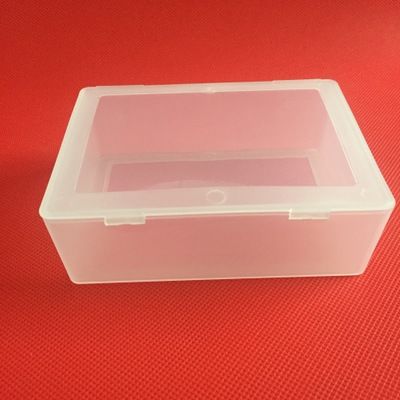 现货 厂家生产直销 塑料盒 pp材质连体翻盖盒子 塑料包装盒可定制
