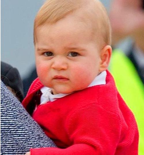 乔治小王子这是10张生气时候的表情每张都有着丰富的内心独白