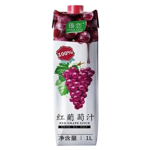 傣恋红葡萄汁饮料1l