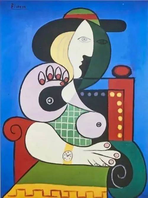 毕加索名画《戴手表的女人》成功拍卖 1.39亿美元成交_画作_作品_女性