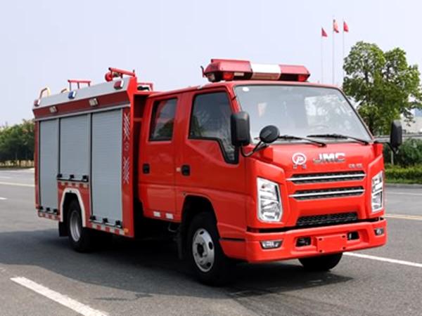 江铃国六2吨水罐消防车