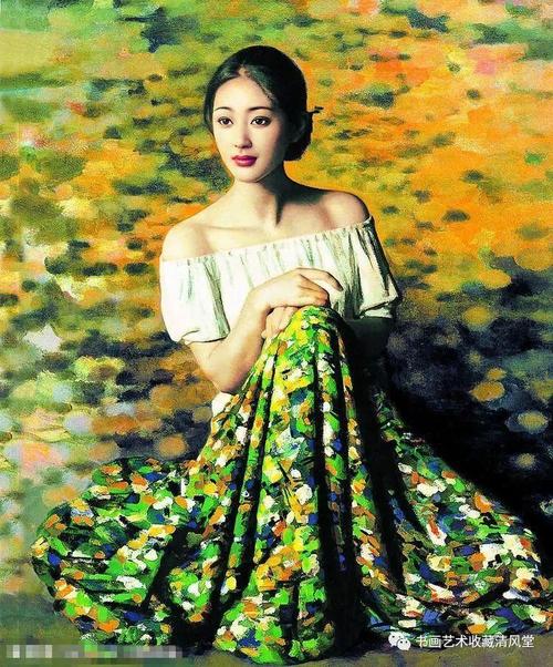 中国油画:我们把美丽的女人 暂时叫做美人