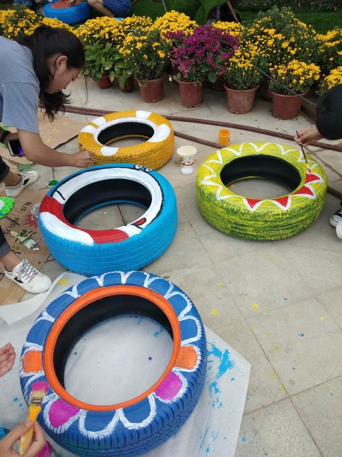 "轮胎变变变,创意乐无限"——亳州第十幼儿园开展"创意轮胎"竞技活动