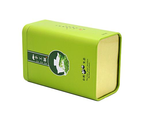 手工绿茶铁盒黄山毛峰包装盒马口铁茶叶盒定制厂家