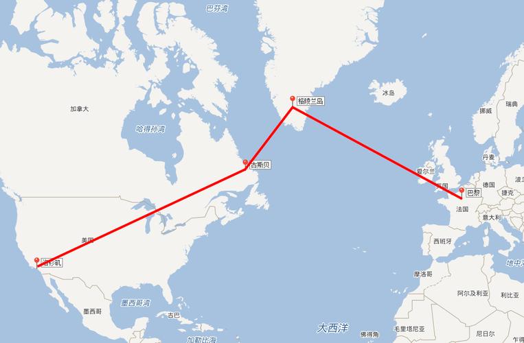 真实而奇怪的全世界飞机航线