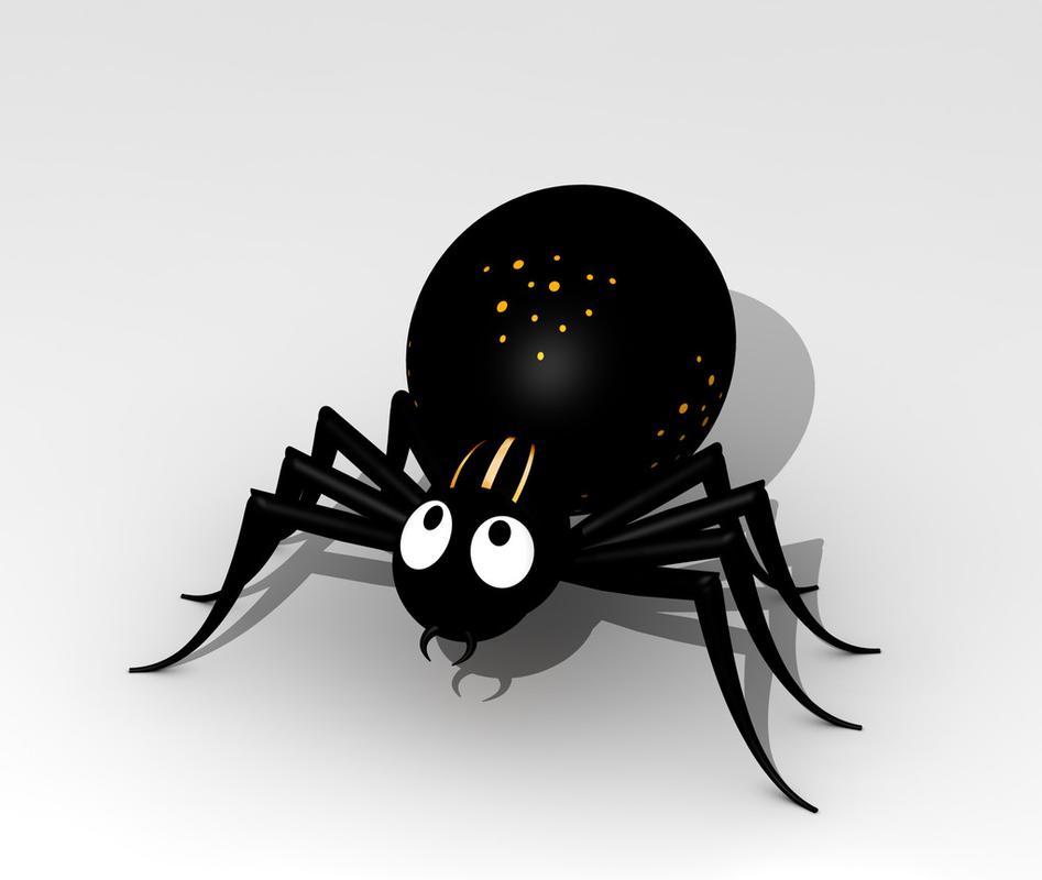 黑蜘蛛,黑蜘蛛的讽刺漫画