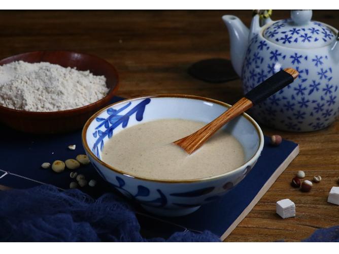 山药薏米芡实红豆茯苓粉即食米糊早餐养生五谷杂粮粥 有糖款.