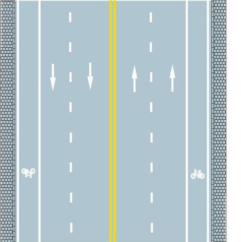a.可跨越对向车道分界线b.禁止跨越对向车行道分界线c.