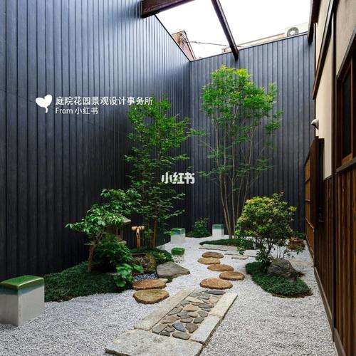 禅意私家别墅庭院设计 日式小花园