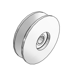 smrn - 带槽滚轮 滑轮(棉材用)型