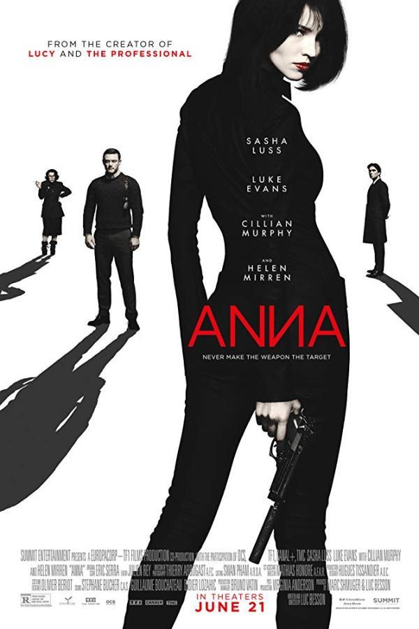 《安娜》海报《安娜》由法国大导演吕克·贝松自编自导,走的还是他多