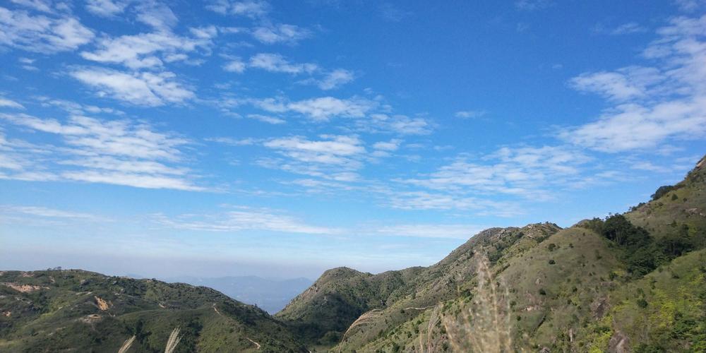 大埔西岩山——那一抹惊艳的高原蓝