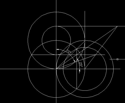 不用量角器分别画出70度120度15度的角.