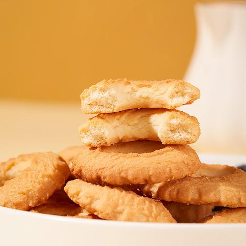 华美曲奇饼干60g3种口味椰子牛奶网红零食休闲食品饼干下午茶早餐