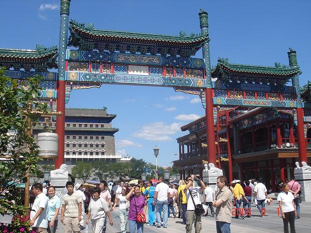 老北京的牌楼在景观设计中的分量