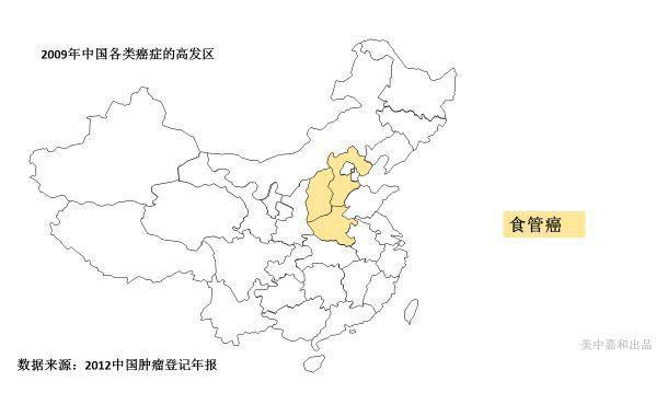 2018最新中国癌症地图发布这些地区癌症发病率高