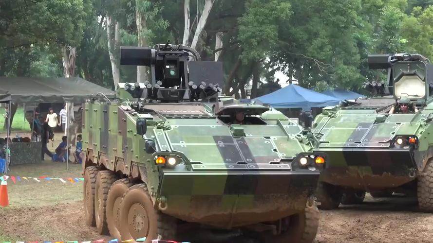 湾湾的装备的云豹装甲车展示
