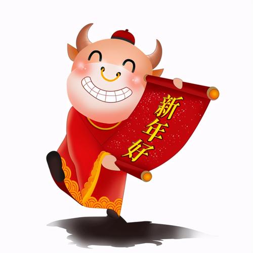 2021牛年新年祝福图片,牛年春节贺词金句-搞笑大小王