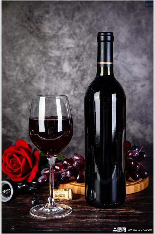 招牌红酒葡萄酒高清图片素材