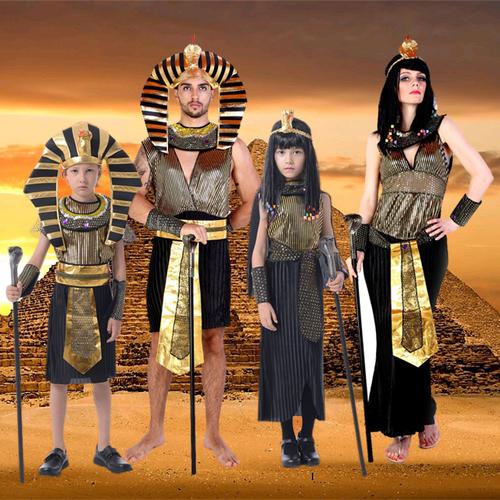 万圣节服装 埃及法老国王服装王子演出服埃及艳后表演服扮演-阿里巴巴