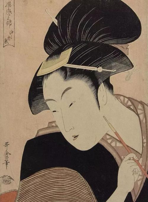 浮世绘三杰:喜多川歌麿与他的美人画