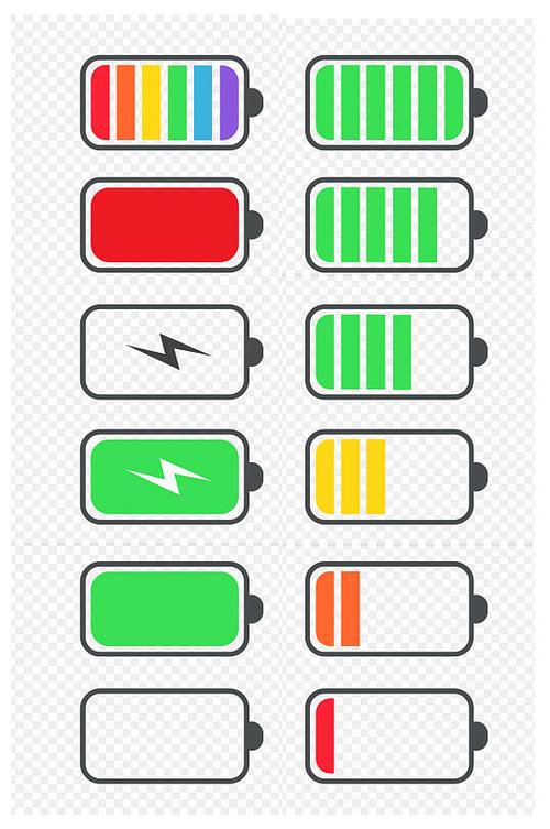 电池闪电手机电量图免扣元素