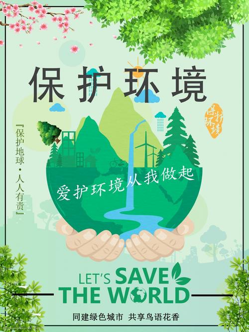 保护环境公益海报