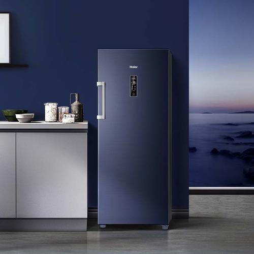 海尔立式冰柜风冷无霜家用小型冷柜抽屉冷藏冷柜