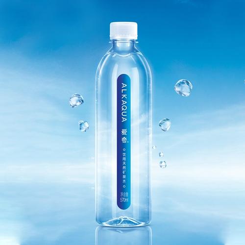 统一爱夸水570ml瓶装饮用天然矿泉水家庭饮用水15瓶