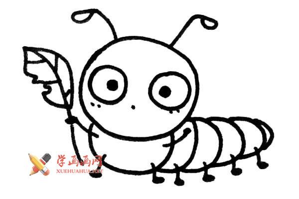 多种昆虫的简笔画画法图片素材