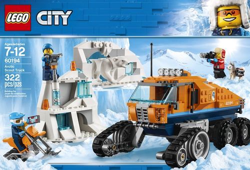 乐高lego推出多款城市系列极地探险套装拼装玩具