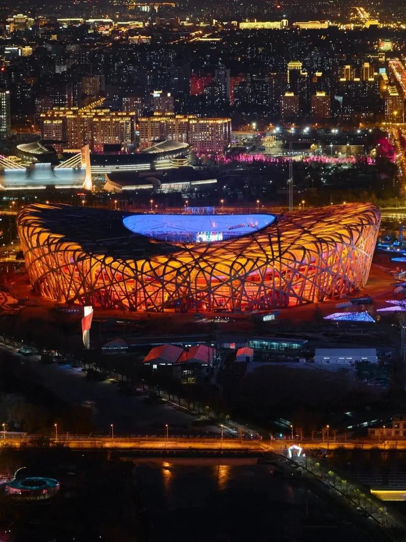 北京!美丽的双奥之城 登顶奥林匹克塔 极目望去 鸟巢,水立方 - 抖音