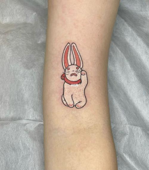 日式小兔子纹身