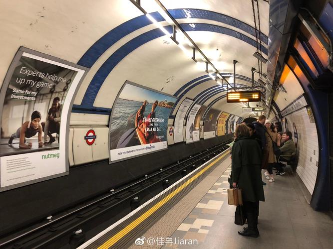 伦敦的地铁.