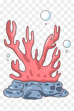 海底植物插画图片-海底植物插画图片素材免费下载-千库网