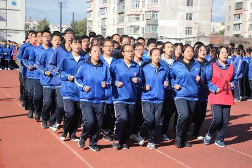 迎国庆赤峰实验中学2018年秋季跑操广播体操展示